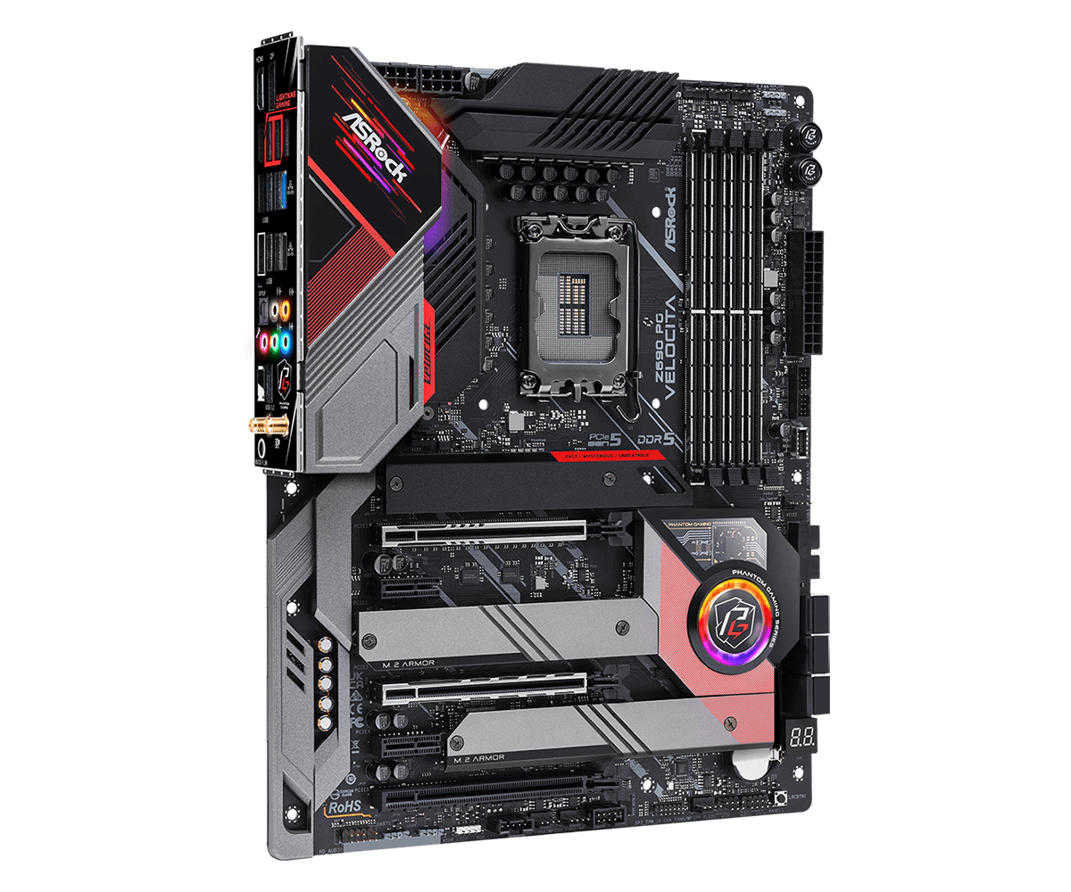 Asrock Z690 PG VELOCITA Mother - огляд і ціна Lga 1700 Ddr5 Itx Motherboard