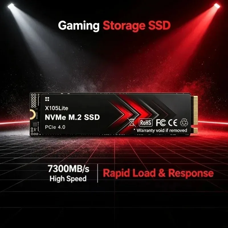 NEW X105Lite 500GB-4TB PCIe 4. - огляд і ціна M.2 Nvme 4Tb Pcie 4.0 Ssd