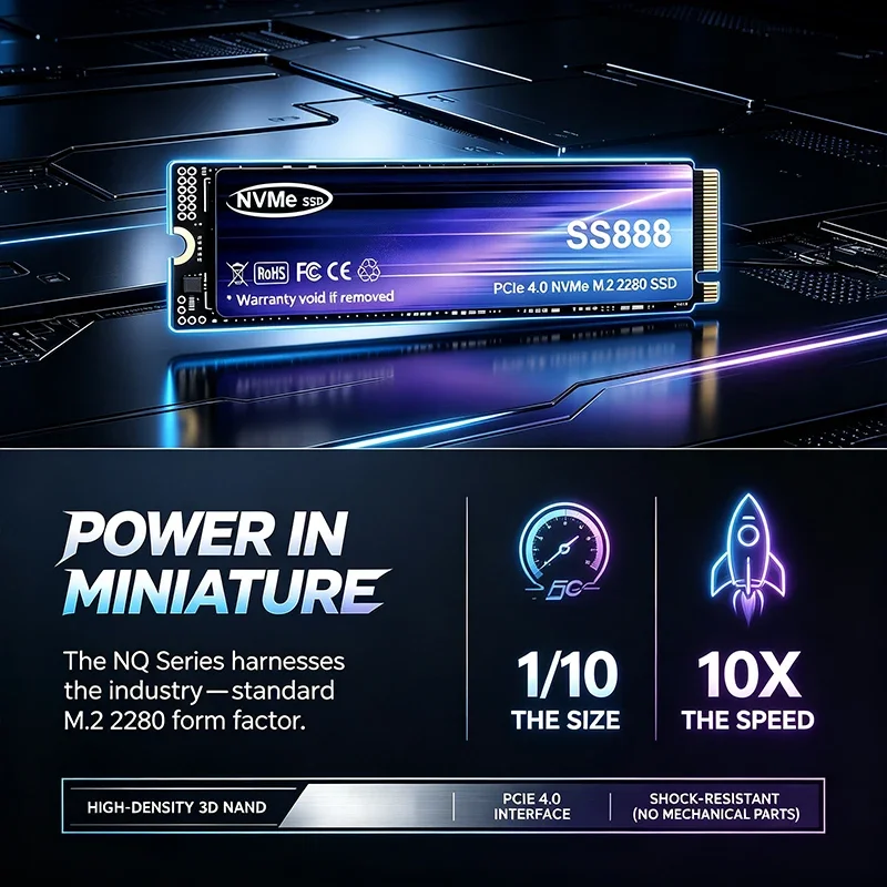 New SS888 M.2 SSD Hard Disk 2T - огляд і ціна M.2 Nvme 4Tb Pcie 4.0 Ssd