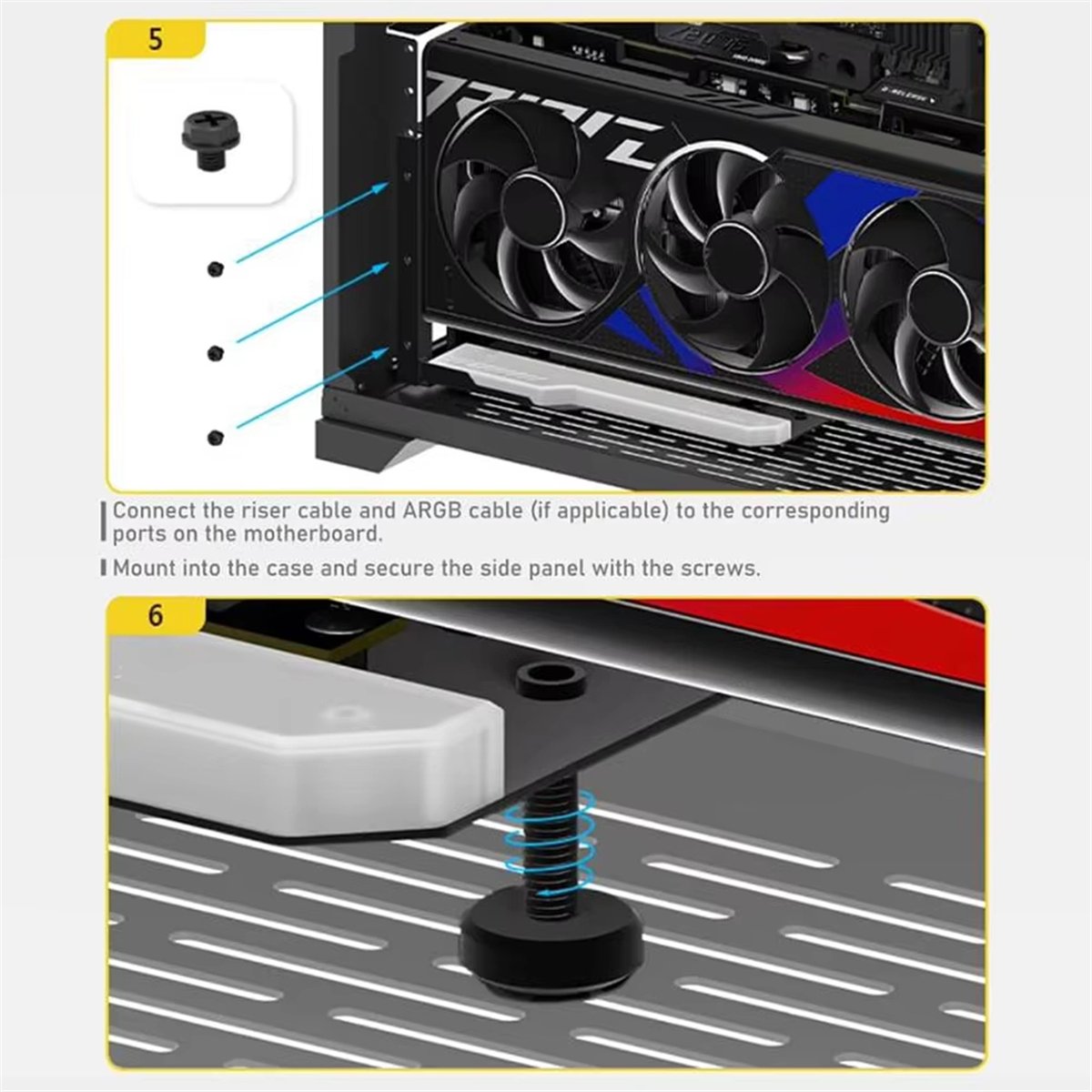 A14M Vertical GPU Mounting Bra - огляд і ціна Pcie 4.0 X16 Riser Cable 90 Degree