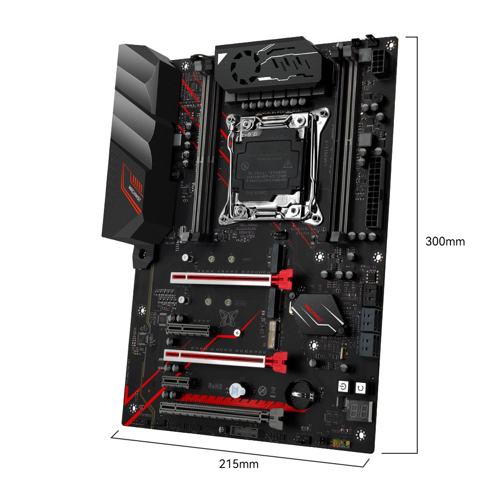 MACHINIST X99 MR9A PRO MAX Mot - огляд і ціна X99 Dual Cpu Motherboard Combo