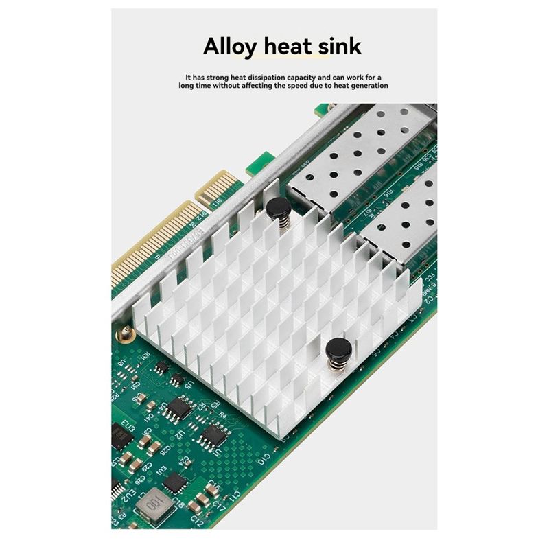 Efficient X520-DA1 Dual Port 1 - огляд і ціна 10Gb Sfp+ Pcie Network Card Dual Port
