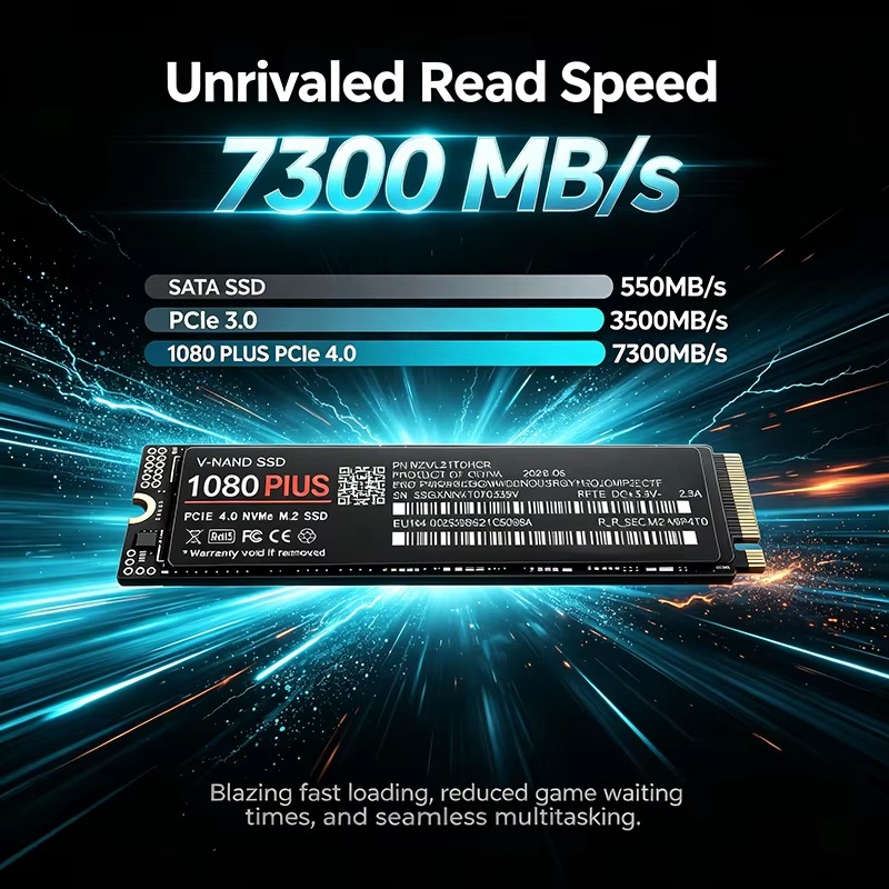 Gaming M.2 NVMe SSD 1080 PLUS  - огляд і ціна M.2 Nvme 4Tb Pcie 4.0 Ssd
