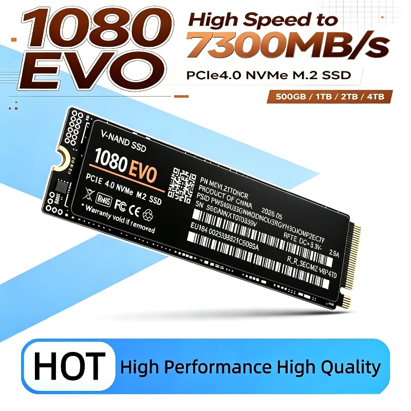 1080 EVO M.2 NVMe PCIe 4.0 Int - огляд і ціна M.2 Nvme 4Tb Pcie 4.0 Ssd