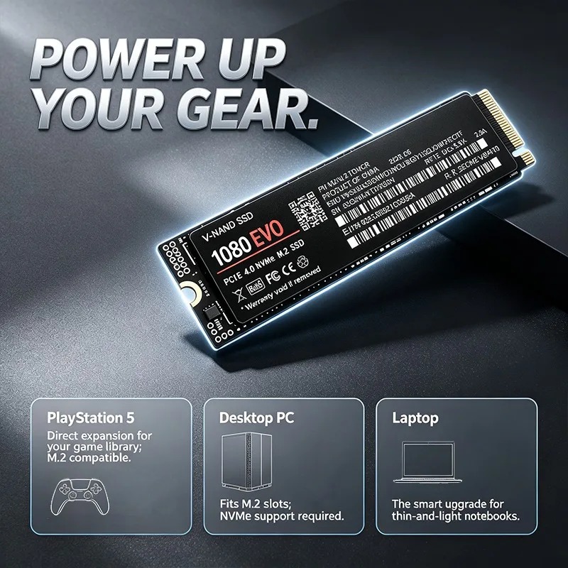 1080 EVO M.2 NVMe PCIe 4.0 Int - огляд і ціна M.2 Nvme 4Tb Pcie 4.0 Ssd