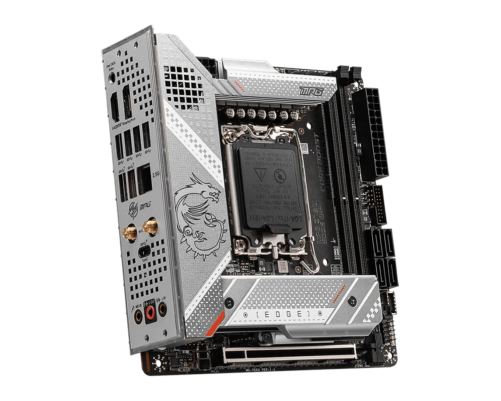 MSI MPG Z790I EDGE WIFI Mother - огляд і ціна Lga 1700 Ddr5 Itx Motherboard
