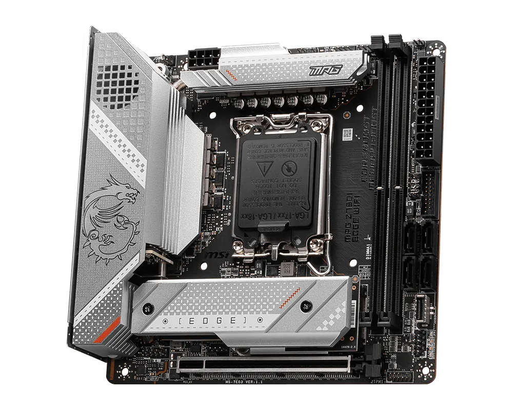MSI MPG Z790I EDGE WIFI Mother - огляд і ціна Lga 1700 Ddr5 Itx Motherboard